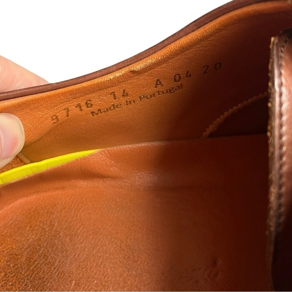 WOLF & SHEPHERD Senna Wingtip Oxford Dress Shoe in Maple Brown main image 12